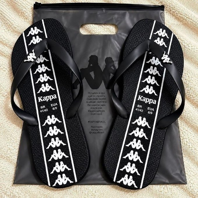 Chinelo Kappa Beach + Frete Grátis