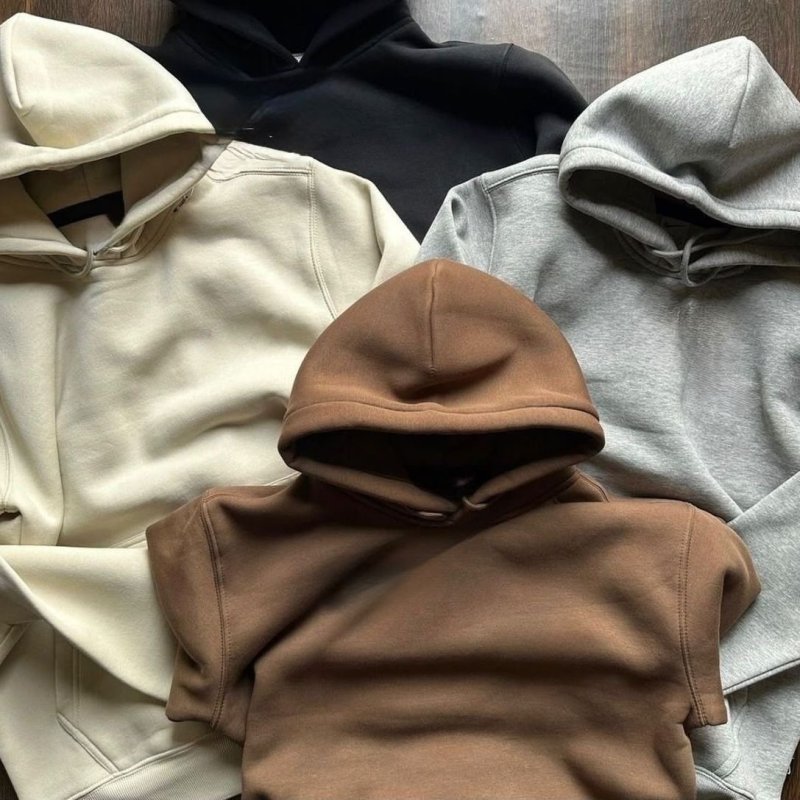 Kit 3 Moletom Canguru Liso Flanelado Blusa De Frio (P ao GG)
