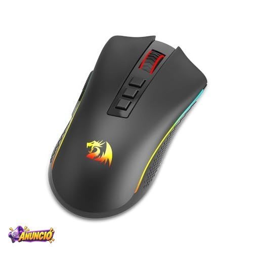 MOUSE GAMER REDRAGON COBRA PRO SEM FIO PRETO M711-PRO