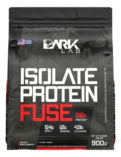 Whey Isolate Protein Fuse 900g Dark Lab Sabor Chocolate