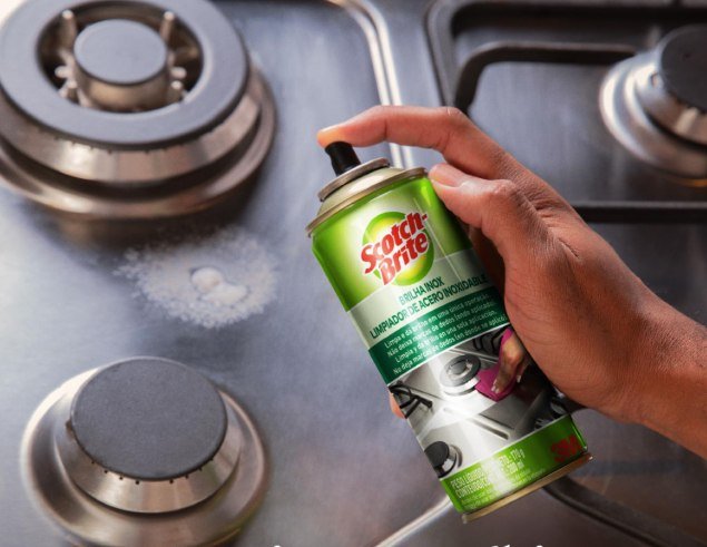 SCOTCH-BRITE 3M Limpador Brilha Inox Spray 170 g 1 Unidade