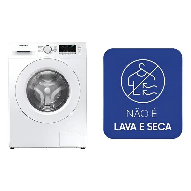 Lavadora Digital Inverter Samsung Ww11t Branca 11kg