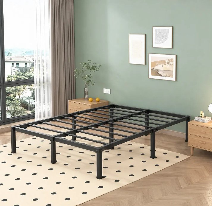 Estrado De Cama Casal Hot Wheels Preto Romantic Crown Com + Frete Grátis