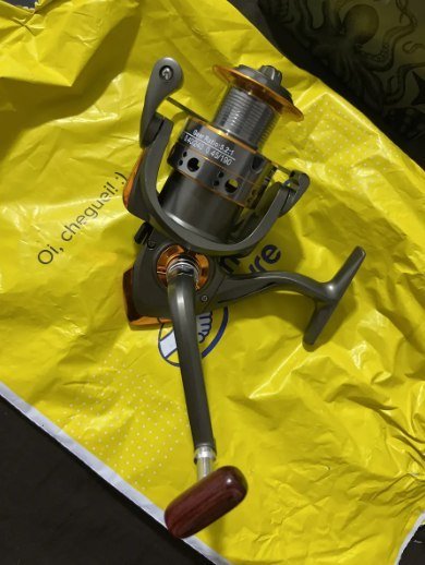 Carretilha Molinete De Pesca Hk3000 Relação De Recúo 5.2:1 + Frete Grátis