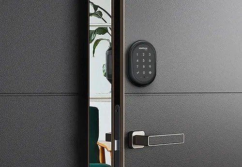 Fechadura Digital De Sobrepor Fr 102 Preto Intelbras