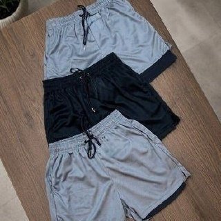 KIT DOS SHORTS 2 EM 1