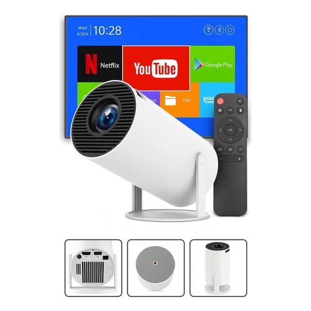 Mini Projetor Davely HY300 4K Android
