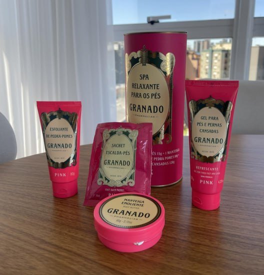 Kit Spa para os Pés Granado Pink