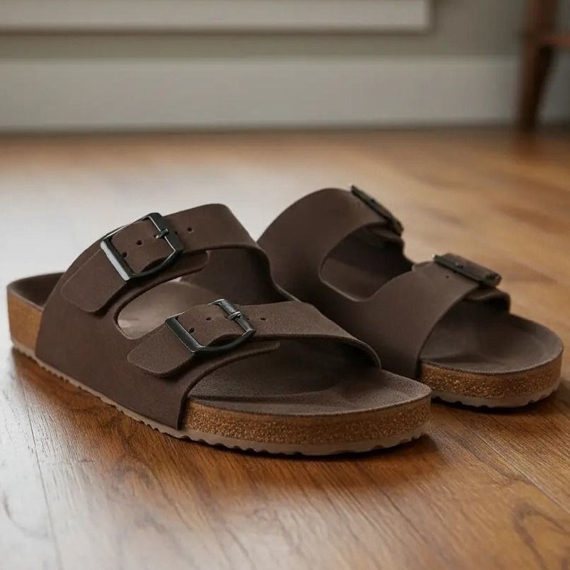 Sandália Masculina Chinelo Em Couro Legitimo Direto Fabrica (37 ao 44)