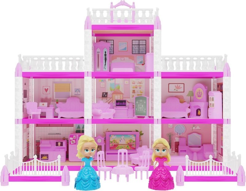GGB Casinha de Boneca Castelinho da Princesa 160 Peças