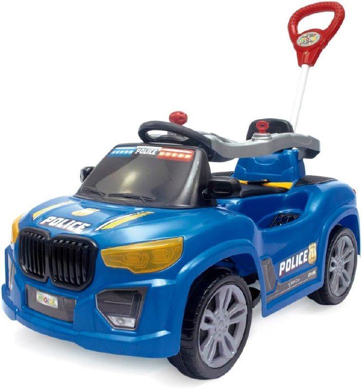 Carro Infantil Maral Police, Azul