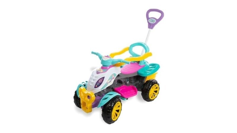 Maral Quadriciclo Menina Caixa Multicor