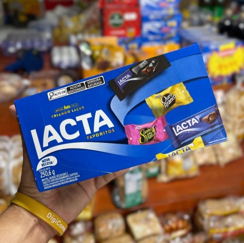 Lacta Favoritos - Caixa de variedades chocolates, 250,6g