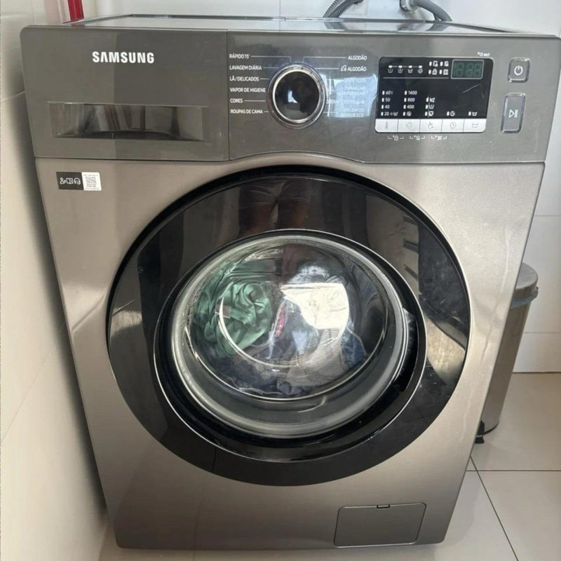 Samsung Lavadora Digital Inverter WW11T Inox 11kg 127V