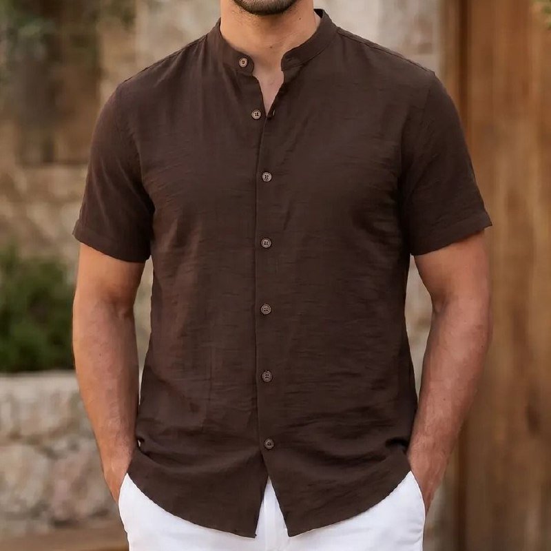 Camisa Gola Padre Manga Curta (P ao GG)