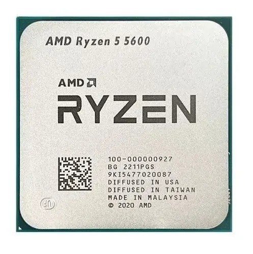 Processador AMD Ryzen 5 5600 Oem Sem Cooler