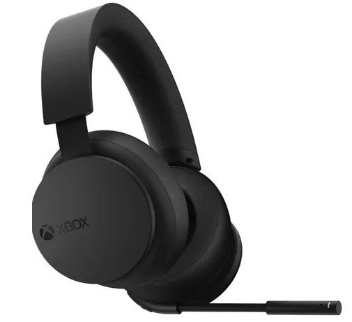 Headset sem fio Xbox, Preto