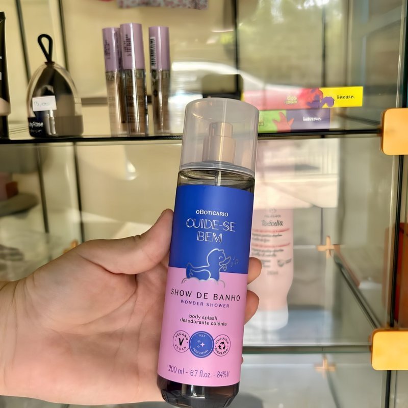 Body Splash Desodorante Colônia Cuide-se Bem Show de Banho 200ml