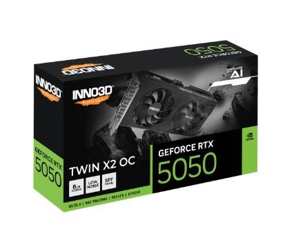 Placa De Vídeo Nvidia Geforce Inno3d Rtx5050 8gb Twin X2