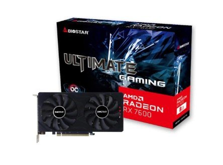 Placa De Video Rx 7600 Biostar 8GB GDDR6 Ultimate Gaming OC
