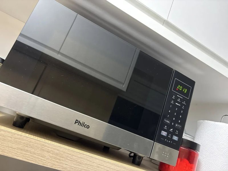 Micro-Ondas Philco 28L Espelhado Flat PMO30F