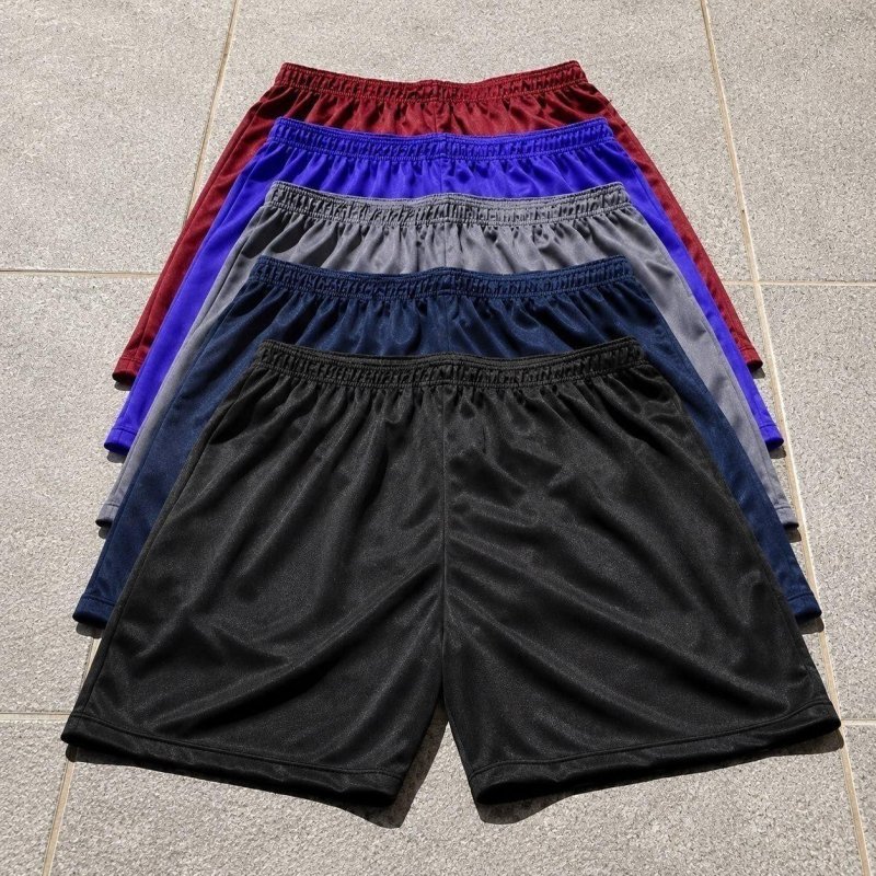 Kit 5 Bermudas Masculina Treino Kit 5 Calção Masculino Sortido (M ao GG)
