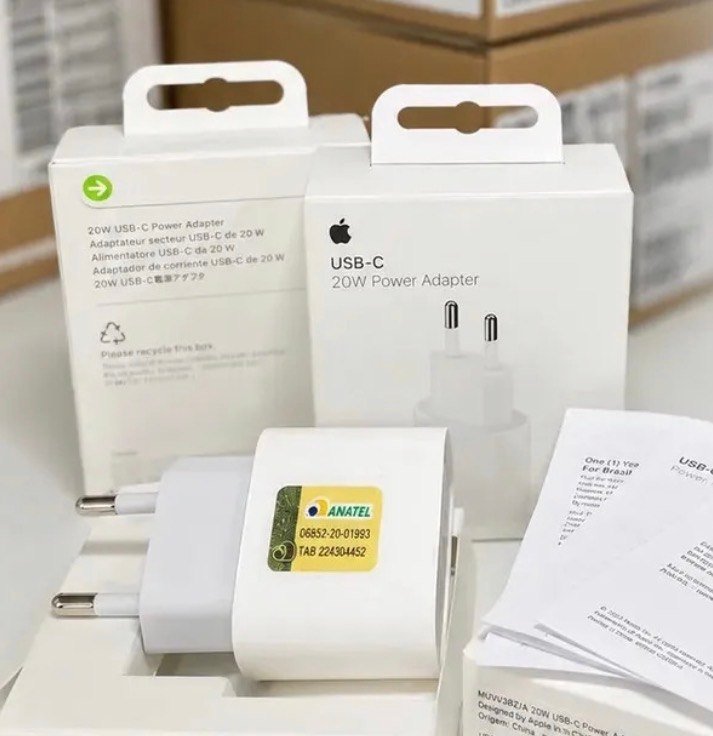 Carregador Apple iPhone USB-C Power Adapter 20W