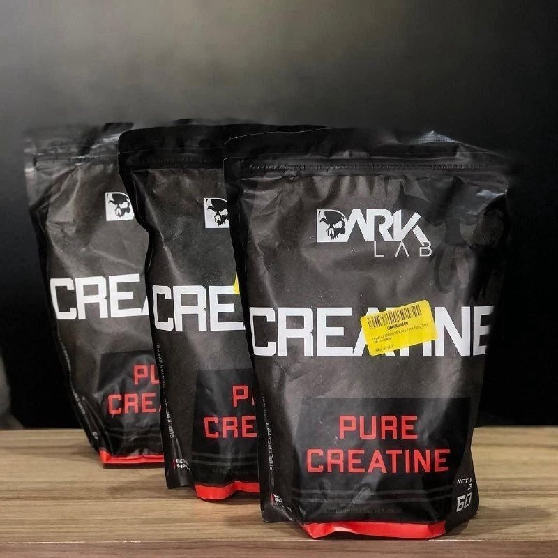 Kit 3x Creatina Monohidratada Pura Dark Lab 500g cada