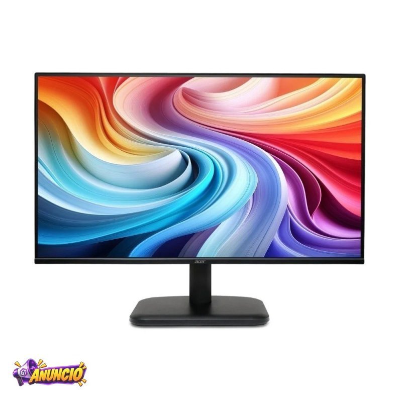 Monitor Gamer Acer Ek241Y Gbi 23 8 Full Hd Ips 120Hz 1Ms Hdmi Vga Preto Um Qe1Aa G01