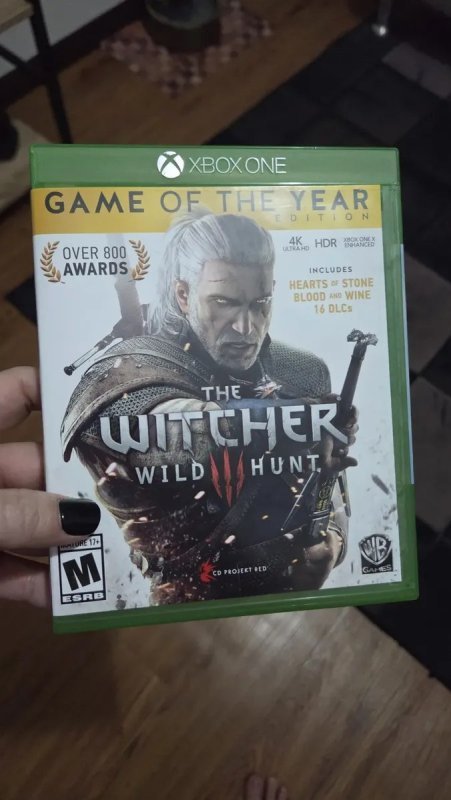 Jogo The Witcher 3 Wild Hunt Game Of The Year Ed Xbox One + Frete Grátis