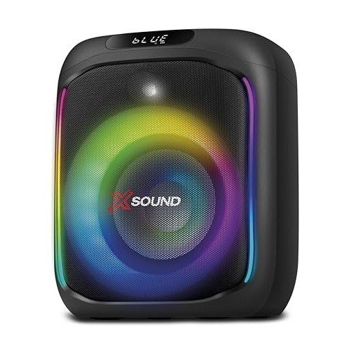 MONDIAL Caixa de Som Party Box, Luzes Multicores, Bluetooth, 350W RMS, TWS - PBX-350