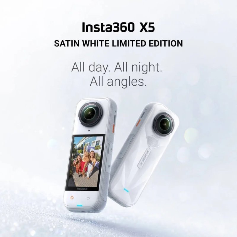 Câmera X5 Standard Bundle - Satin White - Limited Edition Branco