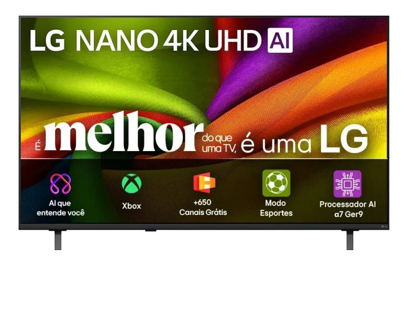 Smart TV LG 65" Nano UHD AI 4K 2026 (NU850)