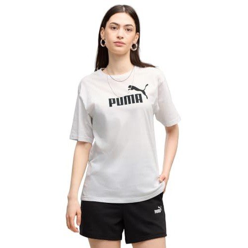 Camiseta Puma Essentials No. 1 Logo Relaxed Feminina