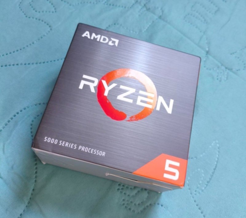 Processador AMD Ryzen 5 5500 100100000457BOX, Cerâmica Cinza