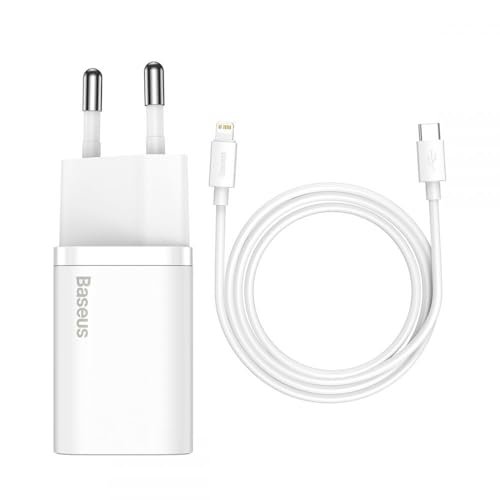 Baseus Kit Carregador Super Si Turbo de 20W/25W Cabo de 1 metro