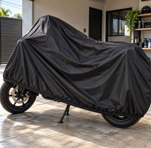 Capa Para Moto Impermeável Leve Proteção Uv Sol Chuva P M G + Frete Grátis