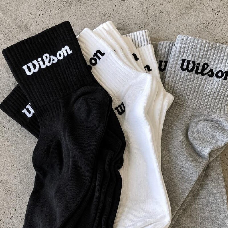 Kit com 6 Pares de Meias Wilson Cano Médio Algodão + Frete Grátis