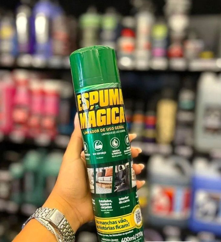 Espuma Mágica Aerossol 400ml / 370g com Frete Grátis