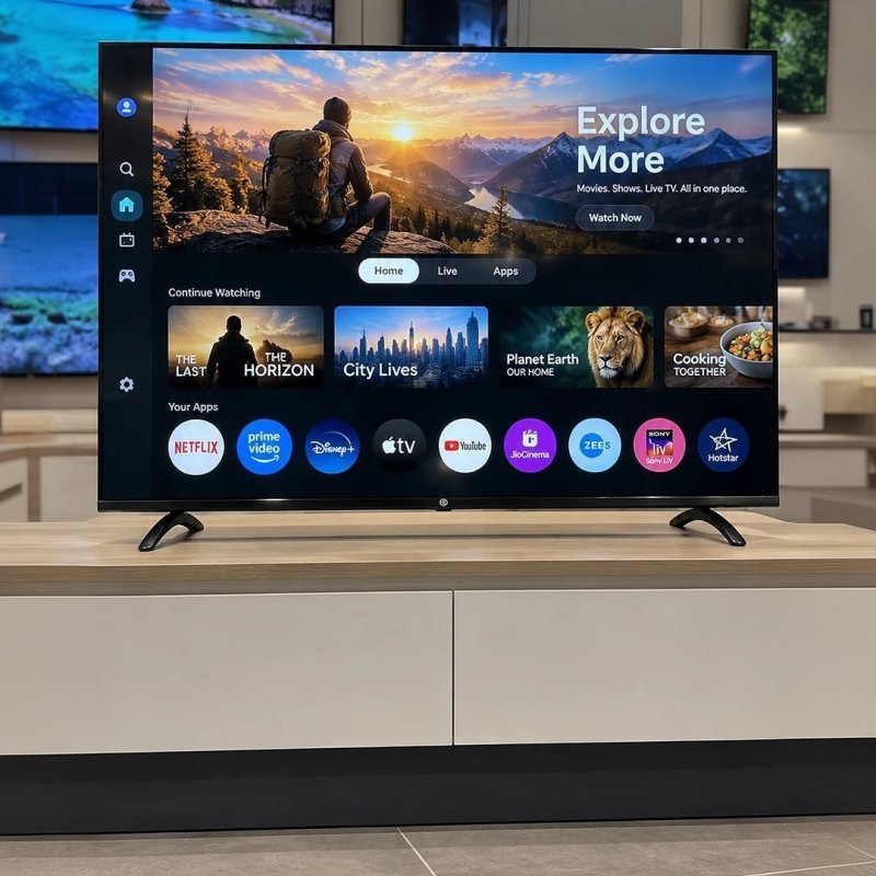 Smart TV 50" 4K Tronos Led Android UHD Tizen Wi-Fi Bluetooth Dolby