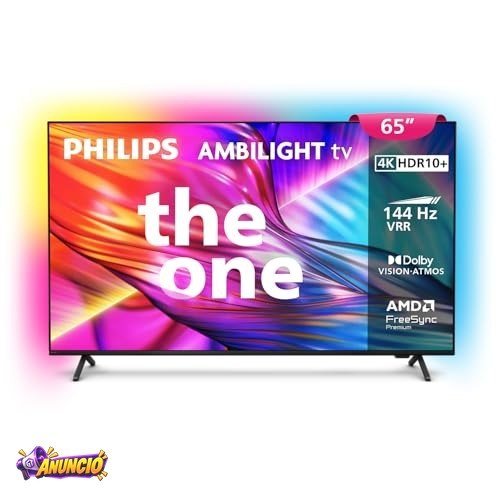 PHILIPS Smart TV Ambilight THE ONE 65" 4K 144 Hz