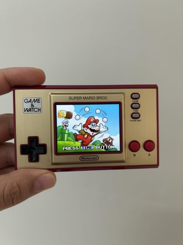 Nintendo Game & Watch Super Mario Bros. Color Screen + Frete Grátis