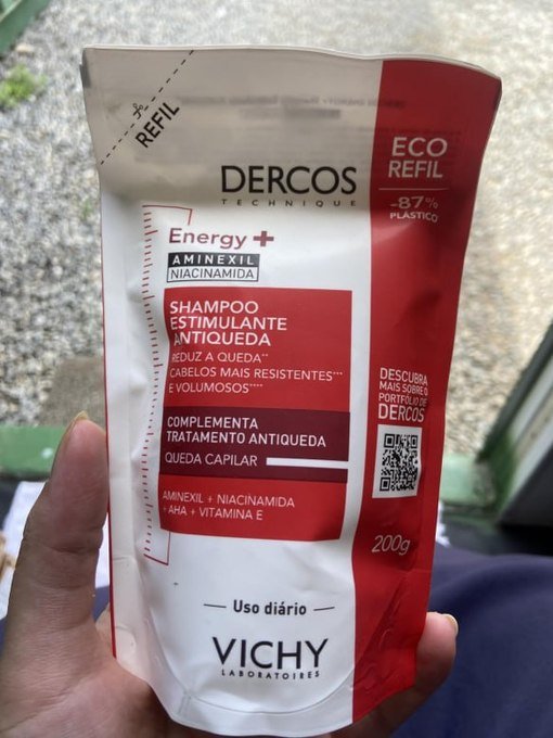 Vichy Dercos Energy+ Refil Estimulante Antiqueda Energy 200ml