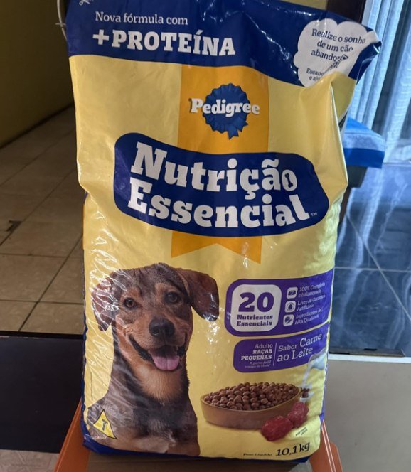 Ração Pedigree Nutrição Essencial Carne ao Leite para Cães Adultos 10,1kg + Frete Grátis