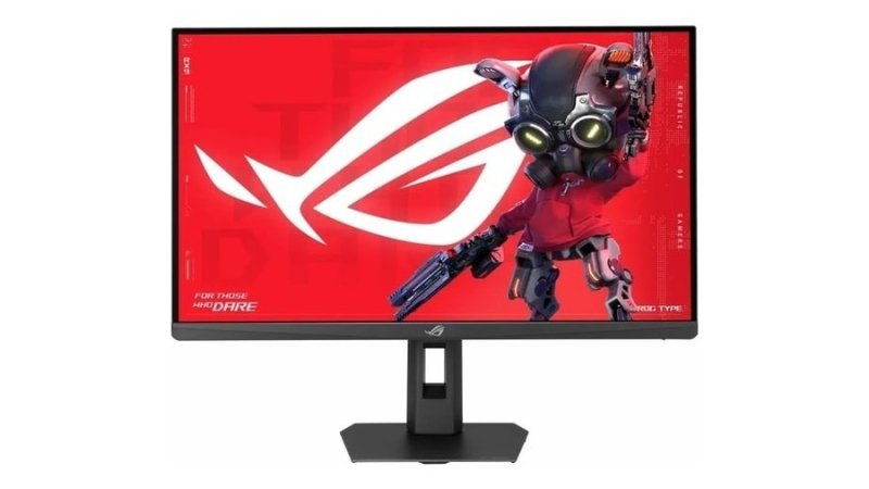 Monitor Gamer ASUS ROG Strix 27", QHD, 220Hz, 0.3ms, Fast IPS, VRR, G-Sync, FreeSync, HDR 400, Altura Ajustável XG27ACSR
