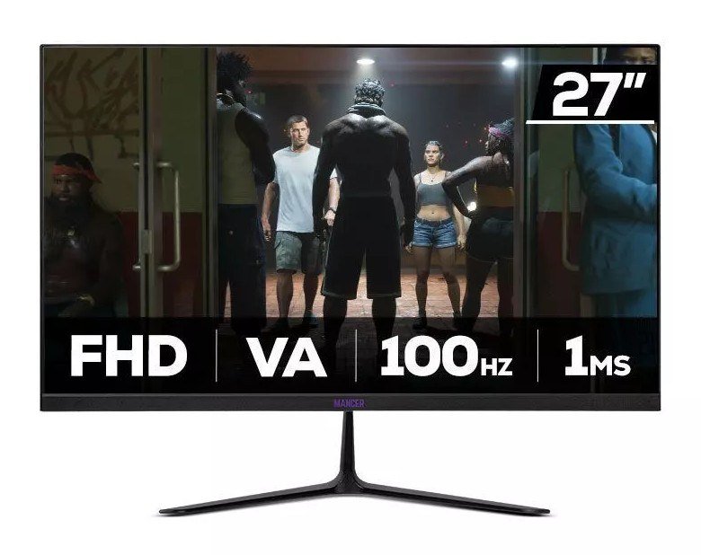 Monitor Gamer Mancer Horizon Z2, 27 Pol, VA, FHD, 100Hz, 1ms, HDMI/VGA