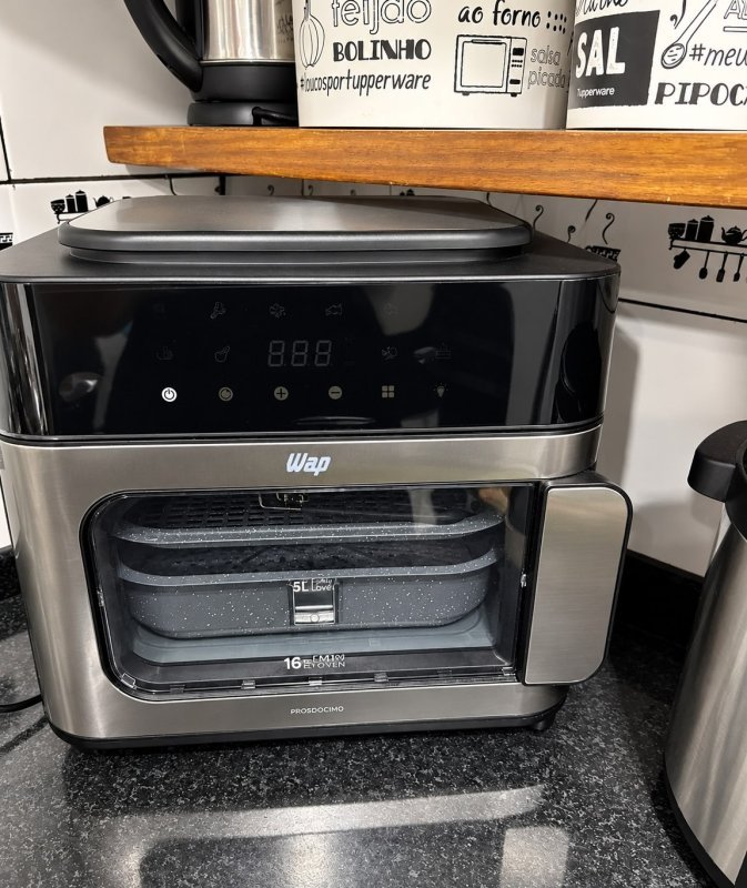 Air fryer Oven 16L Wap Multi-Comb Digital Painel Touch 220v