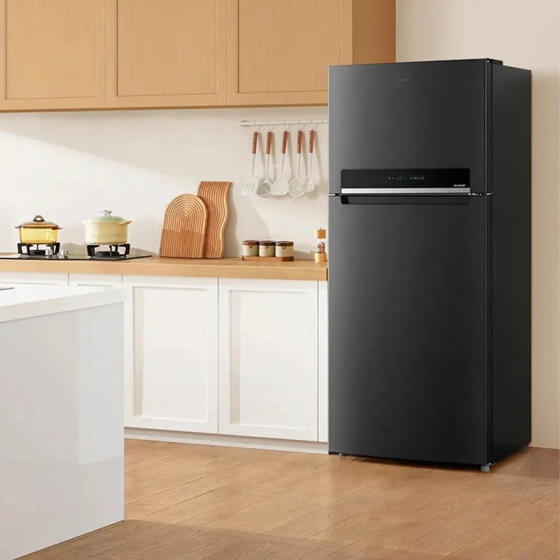 Geladeira Frost Free Midea 473 Litros MDRT611EVADX1 Duplex Inverter Turbo Freezer Preta