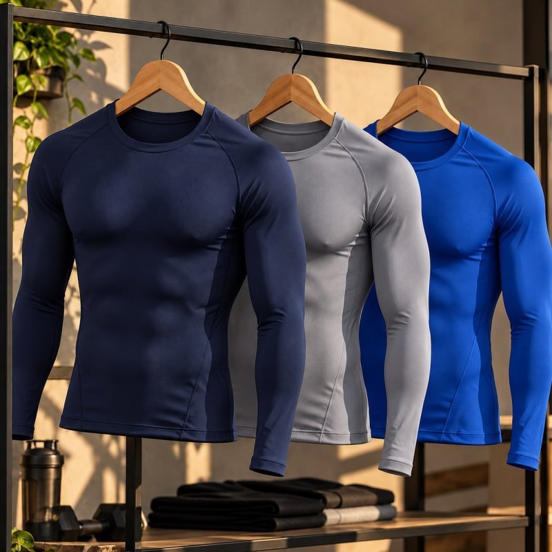 Kit 3 Camiseta Térmica Blusa Proteção Uv Manga Longa