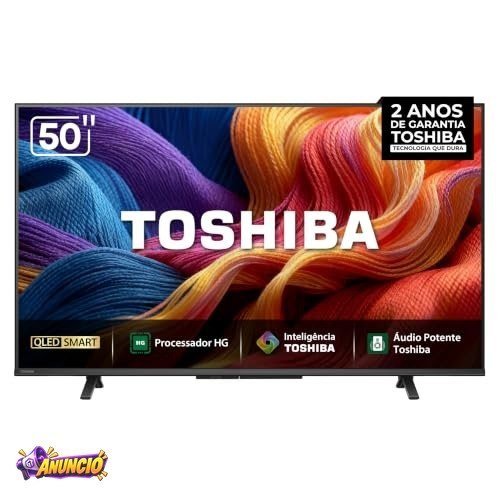 Toshiba Smart TV QLED FHD 50" Polegadas 50V45SS